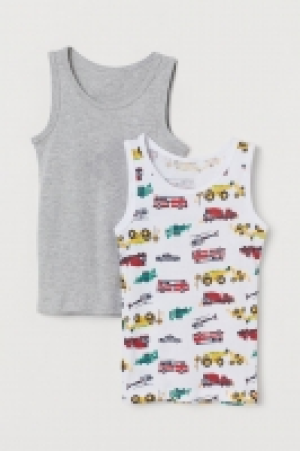  Débardeurs en coton, lot de 2 4.99 €
