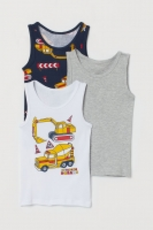  Débardeurs en coton, lot de 3 5.99 €