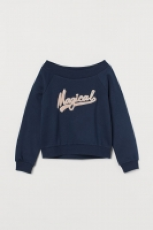 HM   Sweat épaules nues