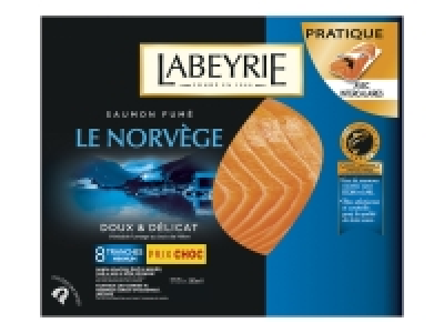 Labeyrie saumon fumé de Norvège 9.45 €
