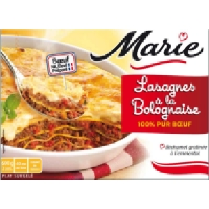 Lasagnes à la bolognaise surgelées 600 g 5.33 €