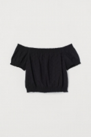  Blouse épaules nues en coton 6.99 €