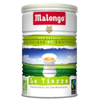 Spar Malongo La tierra - Café moulu - Pur arabica - Savoureux - Biologique 250g