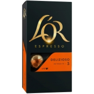 Lor Espresso - Delizioso - Café - Dosettes - Intensité 4 x10