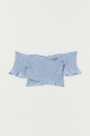  Top épaules nues smocké 16.99 €