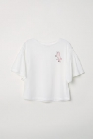  Top à manches volantées 4.99 €