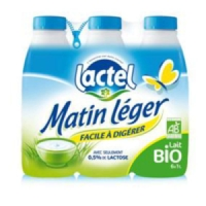 Spar Lactel Matin léger - Lait - Biologique 6x1l
