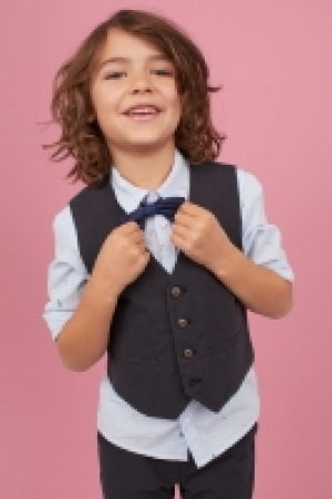 HM   Gilet de costume en coton