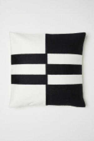 HM   Housse de coussin color block