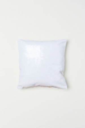 HM   Housse de coussin à paillettes