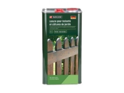 Lasure pour boiserie et clôtures de jardin