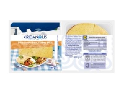 Petits pains pita ail et coriandre 1.29 €