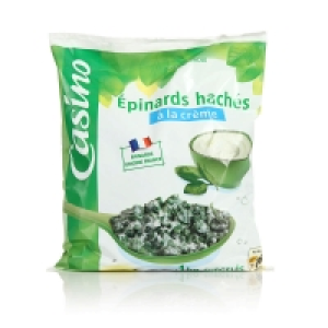 Epinards hachés - A la crème 1kg 2.65 €