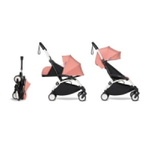 Poussette Yoyo2 4 roues châssis blanc assises 0+ et 6+ ginger 638.99 €