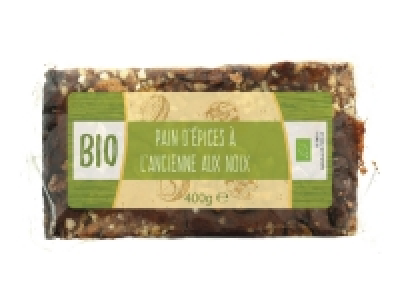 Pain dépices à lancienne aux noix Bio