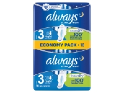 Always Ultra serviettes 2.39 €