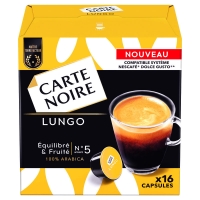 Spar Carte Noire Lungo - Café en capsules - Intensité 5 - 100% arabica - x16 capsules 1