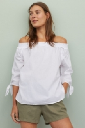 Blouse épaules nues 6.99 €