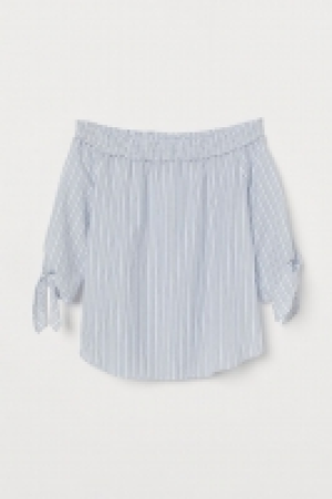 Blouse épaules nues 5.99 €