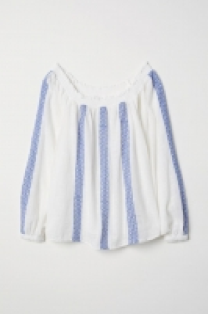 Blouse épaules nues 9.99 €