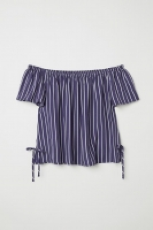 Blouse épaules nues à volants 5.99 €