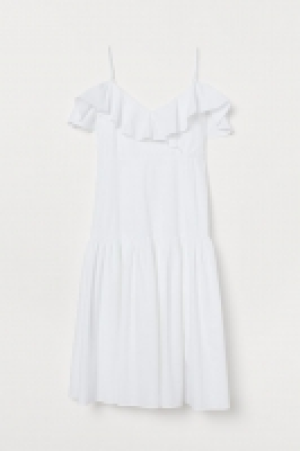 Robe volantée en coton 28.99 €