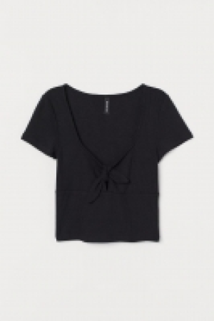 Top côtelé avec détail noué 7.99 €