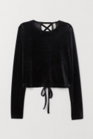 Top en velours 8.99 €