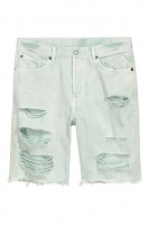 HM  Short en jean Trashed