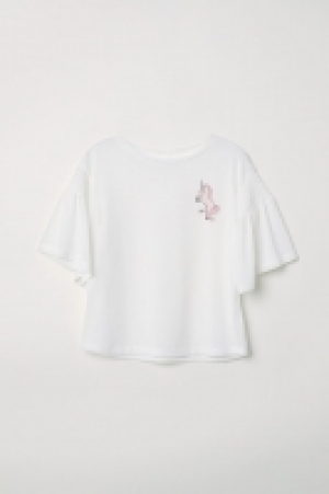 Top à manches volantées 4.99 €