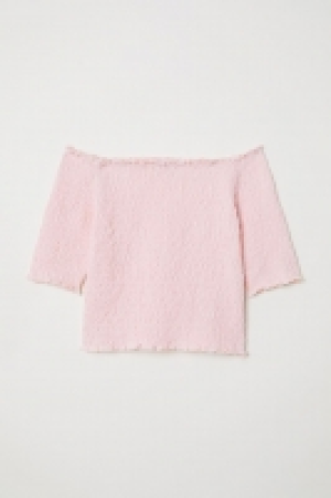 Top épaules nues smocké 4.99 €