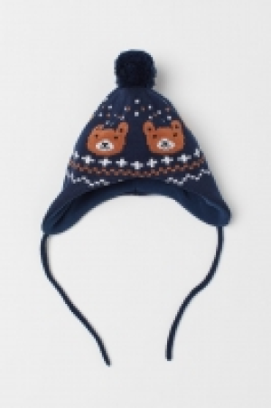 Bonnet en maille jacquard 3.99 €