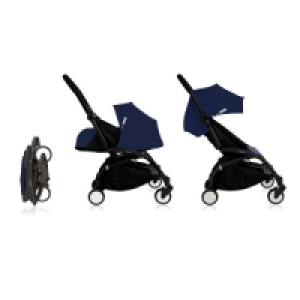 SÉlection Oxybul Poussette Yoyo2 4 roues châssis noir 0+ et 6+ bleu