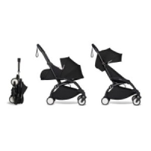 SÉlection Oxybul Poussette Yoyo2 4 roues châssis noir assise 0+ et 6+ noir