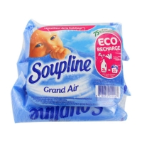 Spar Soupline Adoucissant - Fraicheur pure - Berlingot - 27 lavages 3x200ml
