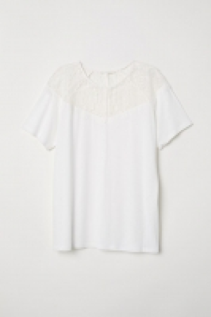 Top en jersey avec dentelle 6.99 €