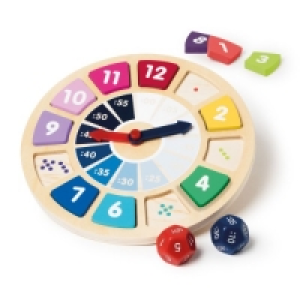 CrÉation Oxybul Jeu de lhorloge en bois