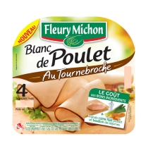 Spar Fleury Michon Blanc de poulet 4tr. 120g