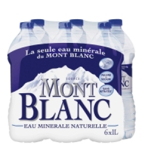 Eau minéralle naturelle 6x1l 3.65 €