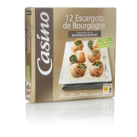 Spar Casino Escargotsde Bourgogne - Recette à la Bourguignonne - 1 douzaine 89g