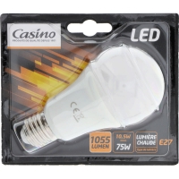 Spar Casino Ampoule LED - 75w - 1055 Lumen - A vis E27 - Lumière chaude unité
