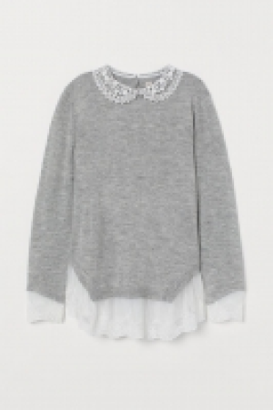 Pull avec dentelle 14.99 €