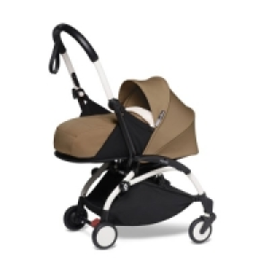 SÉlection Oxybul Poussette YOYO2 4 roues châssis blanc assise 0+ toffee