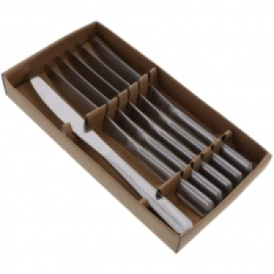 Auchan  Coffret 6 couteaux inox CONTOUR