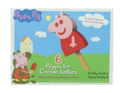 Glaces Peppa Pig 1.99 €