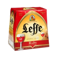 Spar Leffe Ruby - Bière rouge - Bouteille - Alc. 5% vol. 6x25cl
