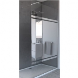 Auchan Aurlane AURLANE Paroi de douche Parma miroir - 140 x 200