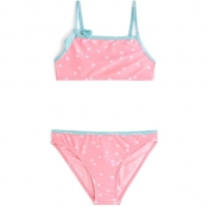 Auchan In Extenso IN EXTENSO Maillot de bain 2 pièces à pois fille