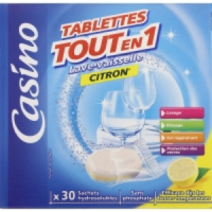 Tablettes lave-vaisselle - 4 en 1 - Citron x30 7.95 €