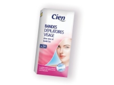 Bandes de cire froide visage